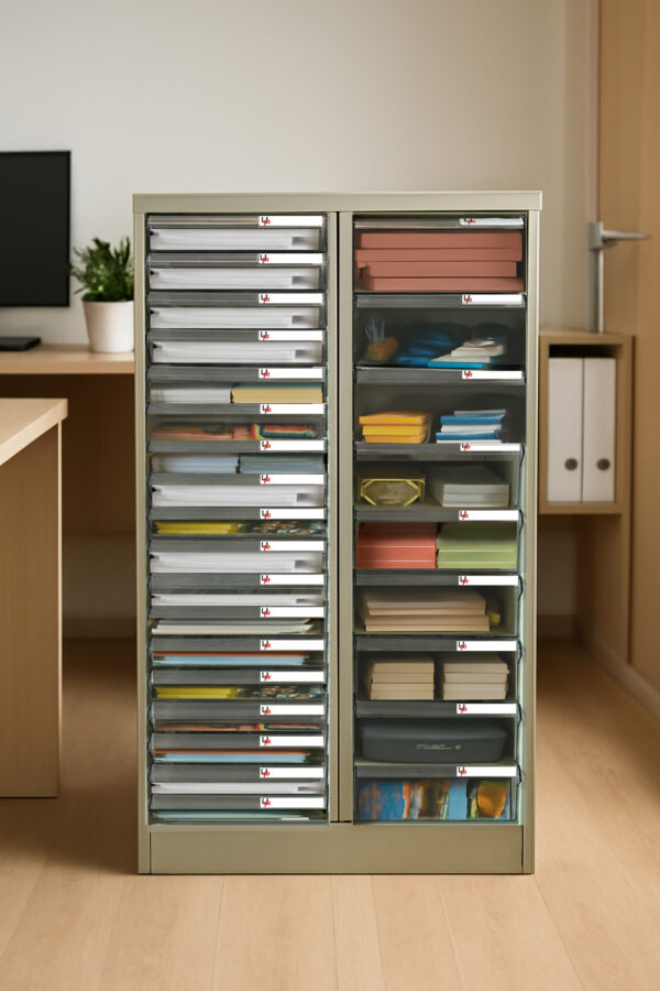 UP ตู้ลิ้นชักใส่กระดาษ A4 ขนาด 27ช่อง NO: A4MS-20918 - Image 2