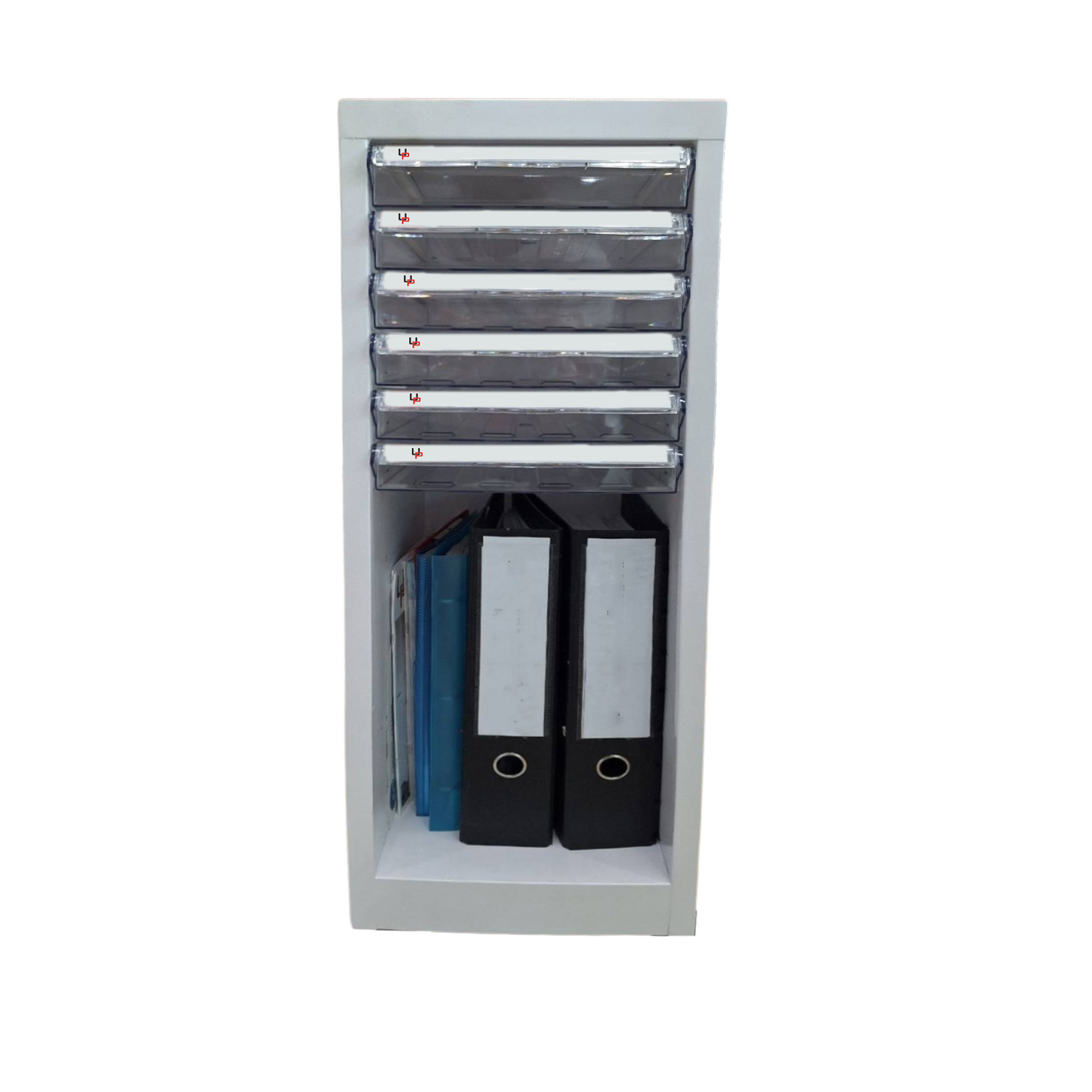 UP ตู้ลิ้นชักใส่กระดาษ A4 ขนาด 6ช่อง NO: A4S-106