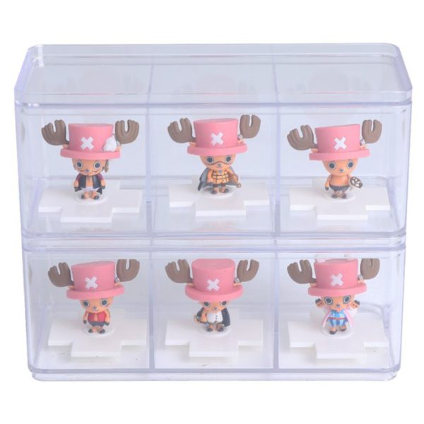 Clear square box 3 compartments BB01033BB - Image 4