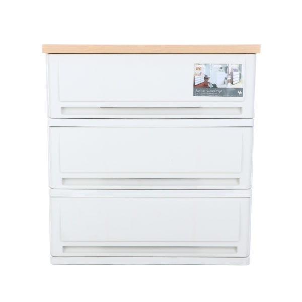 SUMO WOODTOP chest of drawers 3 layers
