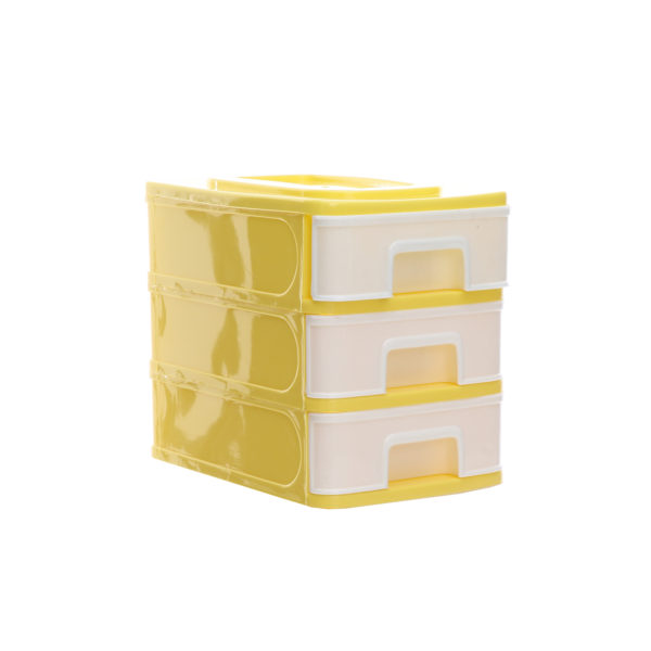 Tiny 3 drawer chest of drawers - Image 4