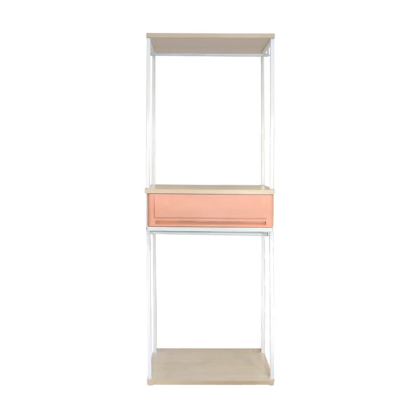 Clothes rail with storage drawer, model KLOSET-D1MR2 - Image 8