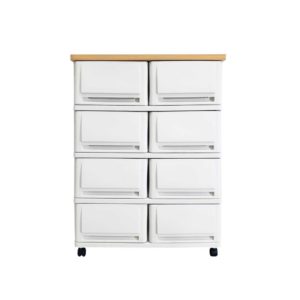 UP drawer cabinet model SUMO WOODTOP DUO 4 layers (with wheels)