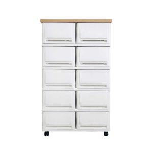 UP drawer cabinet model SUMO WOODTOP DUO 5 layers (with wheels)