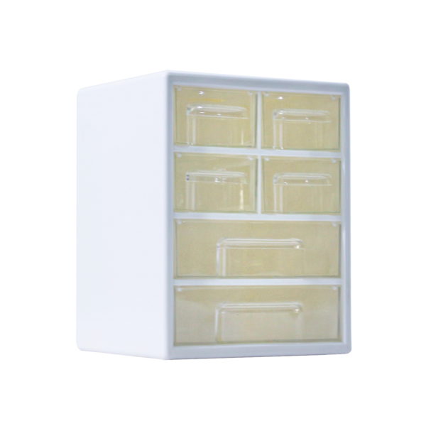 Clear Acrylic Drawer Box 6 Compartments KM1369