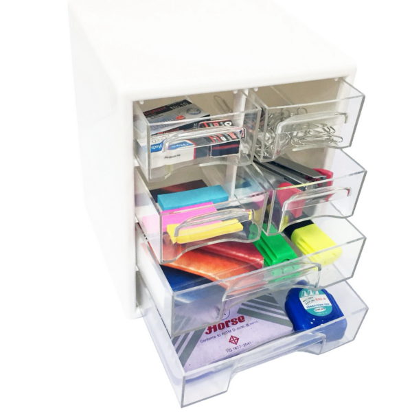 Clear Acrylic Drawer Box 6 Compartments KM1369 - Image 4