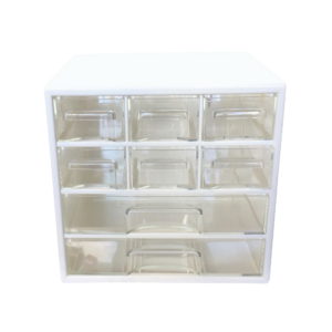Clear Acrylic Drawer Box 8 Compartments KM1365