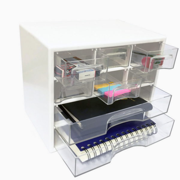Clear Acrylic Drawer Box 8 Compartments KM1365 - Image 3