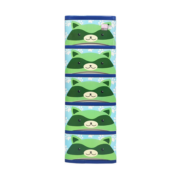 UP ตู้ลิ้นชักพลาสติก MILKY-CARTOON (5 ชั้น) - Image 4