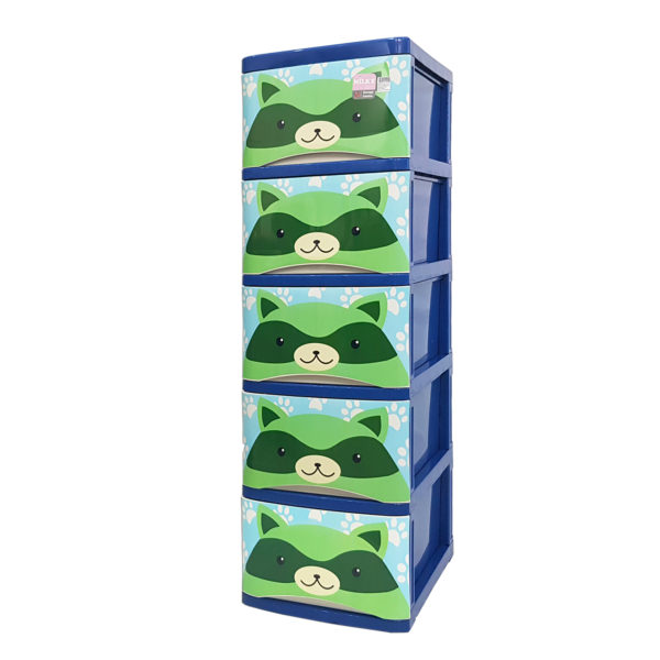 UP ตู้ลิ้นชักพลาสติก MILKY-CARTOON (5 ชั้น) - Image 3