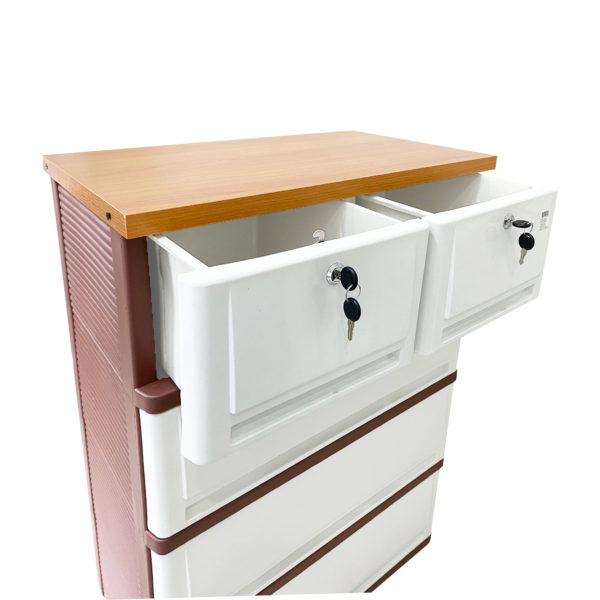 ตู้ลิ้นชัก SUMO WOODTOP T2 4 ชั้น (กุญแจ) - Image 9