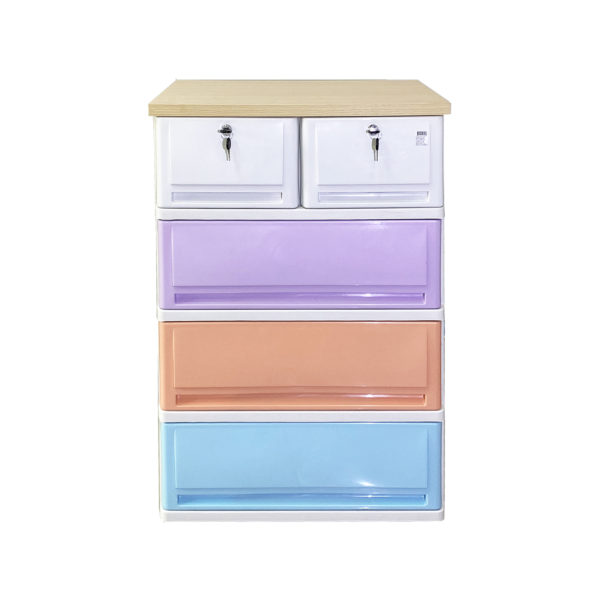 ตู้ลิ้นชัก SUMO WOODTOP T2 4 ชั้น (กุญแจ) - Image 6