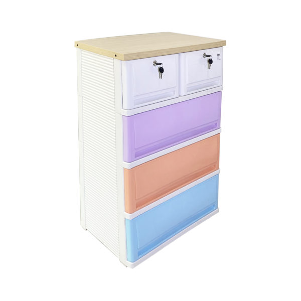 ตู้ลิ้นชัก SUMO WOODTOP T2 4 ชั้น (กุญแจ) - Image 5