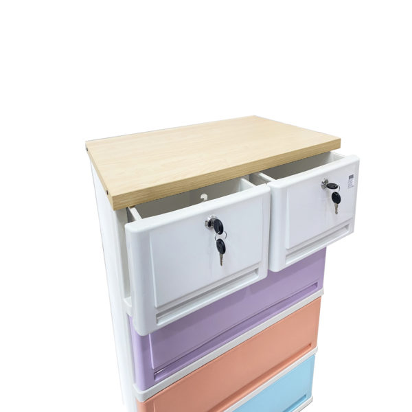 ตู้ลิ้นชัก SUMO WOODTOP T2 4 ชั้น (กุญแจ) - Image 3