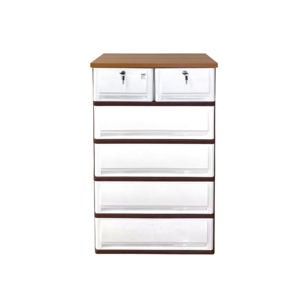 UP ตู้ลิ้นชัก SUMO WOODTOP T2-L 5 ชั้น (กุญแจ) - Image 10