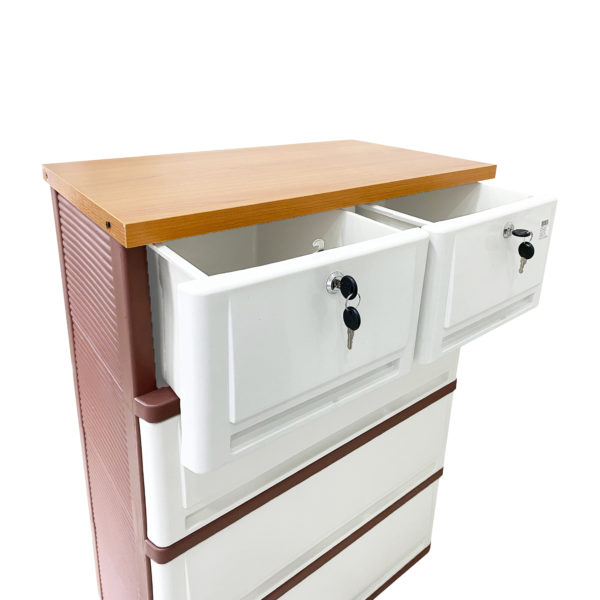 UP ตู้ลิ้นชัก SUMO WOODTOP T2-L 5 ชั้น (กุญแจ) - Image 8
