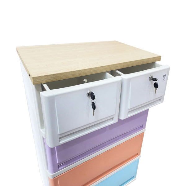 UP ตู้ลิ้นชัก SUMO WOODTOP T2-L 5 ชั้น (กุญแจ) - Image 5