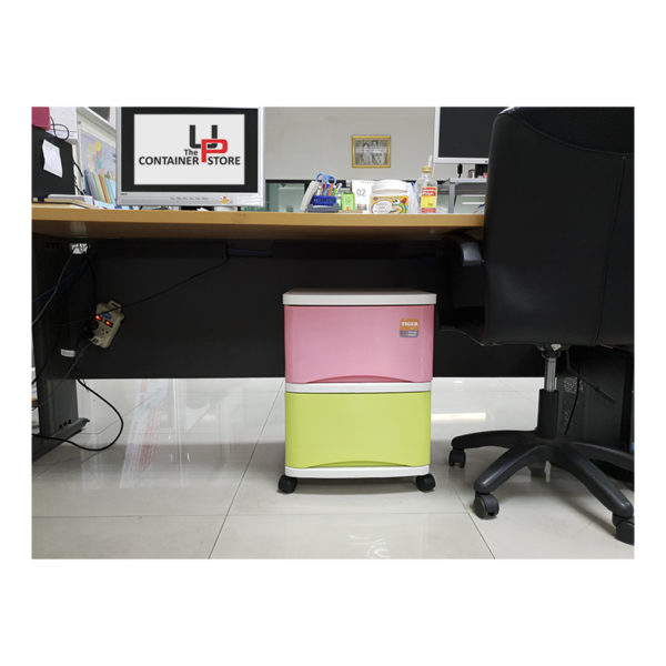 UP ตู้ลิ้นชักใต้โต๊ะ TIGER-UNDERDESK 2 ชั้น - Image 3