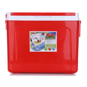 Denki Rectangular Ice Bottle, 50 Liters, Giant Model 798-GA