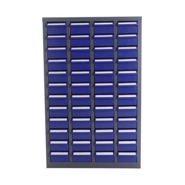 Chest of drawers for spare parts, 48 compartments No.M412 (plastic drawer)