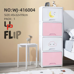 UP storage cabinet model FLIP 4 layers