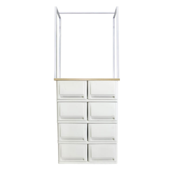 ตู้ลิ้นชัก UP รุ่น SUMO WOODTOP DUO KLOSET 4 ชั้น