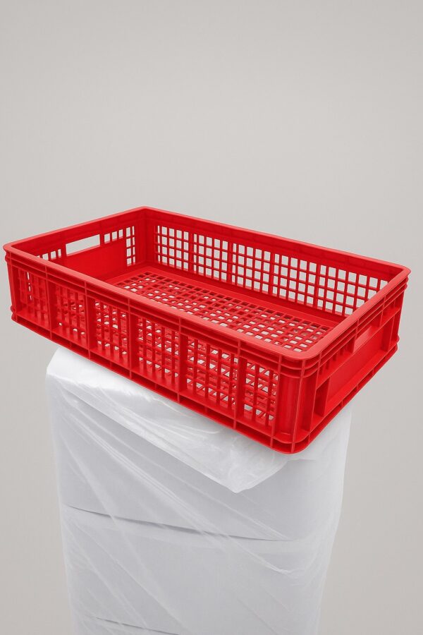 ลังโปร่งพลาสติก ขนาด 37x56x15 ซม.