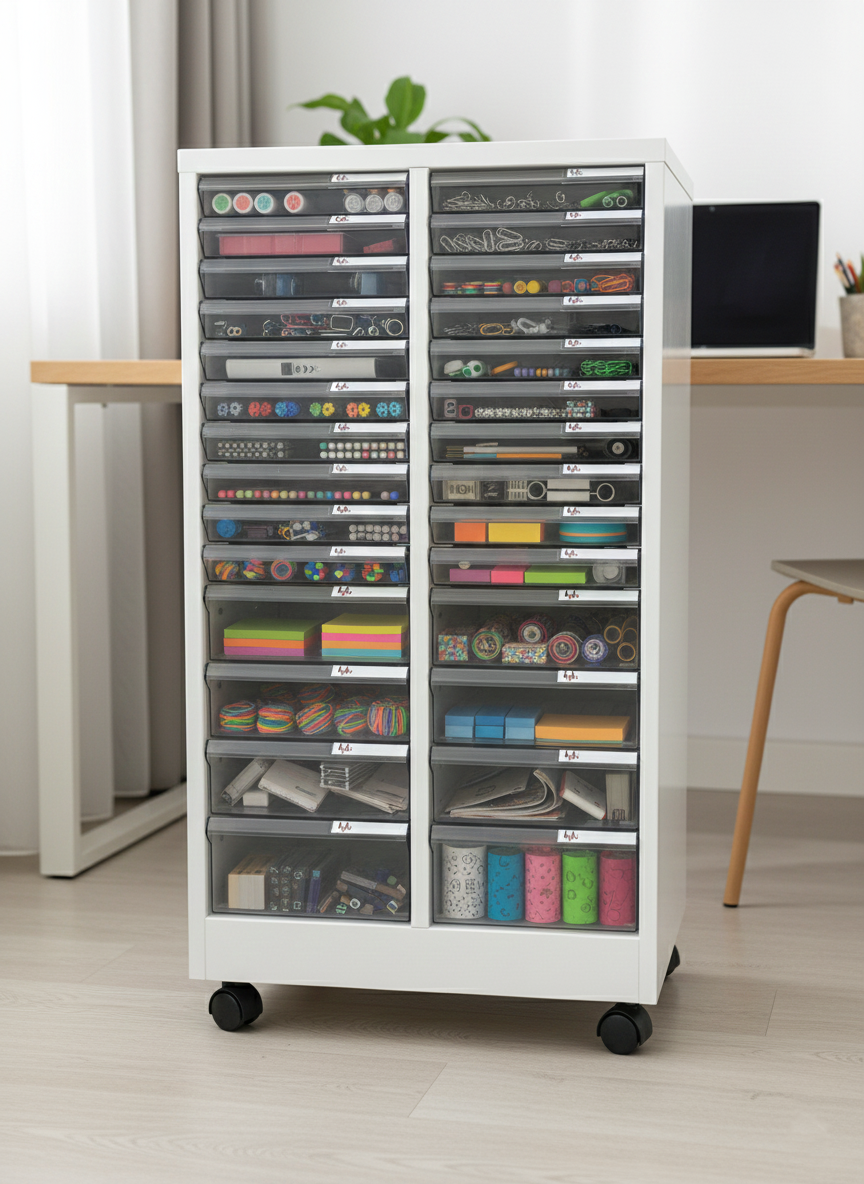 UP ตู้ลิ้นชักใส่กระดาษ A4 ขนาด 28ช่อง NO :A4MS-20820 - Image 3