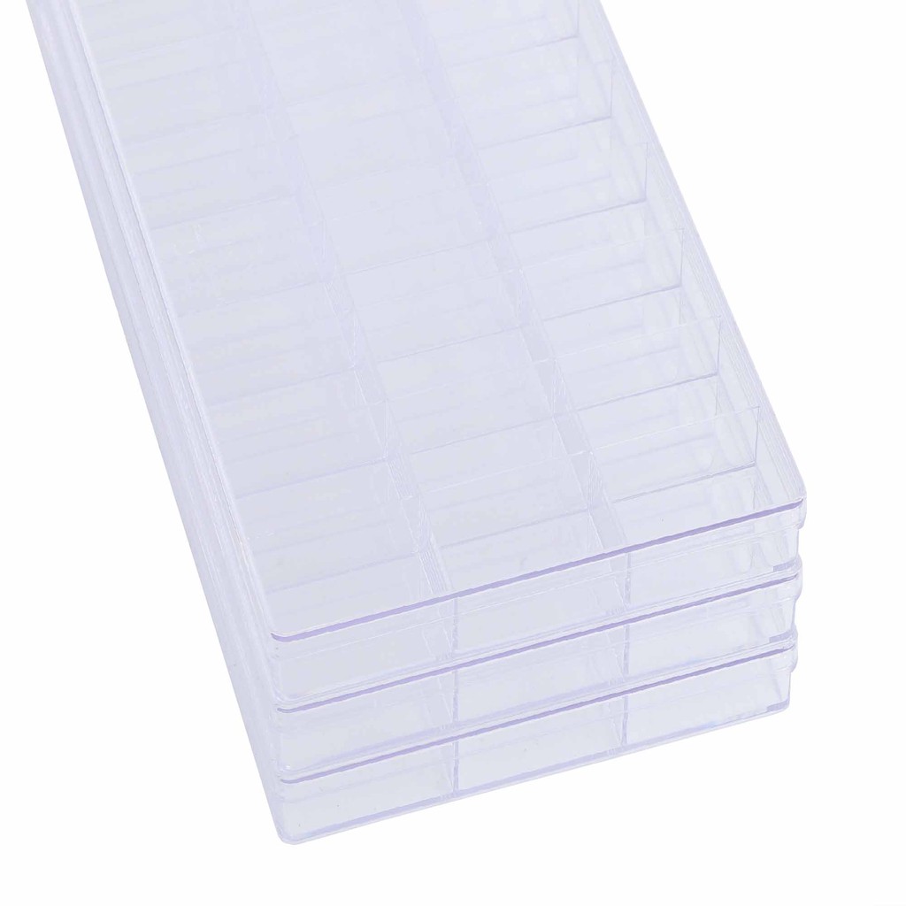 27 flat clear square boxes - Image 2