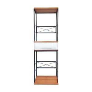 ราวแขวนเสื้อ พร้อมลิ้นชักเก็บของ รุ่น KLOSET-D1MR2