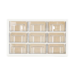 ตู้ลิ้นชักขนาดเล็ก 9 ช่อง No.3004