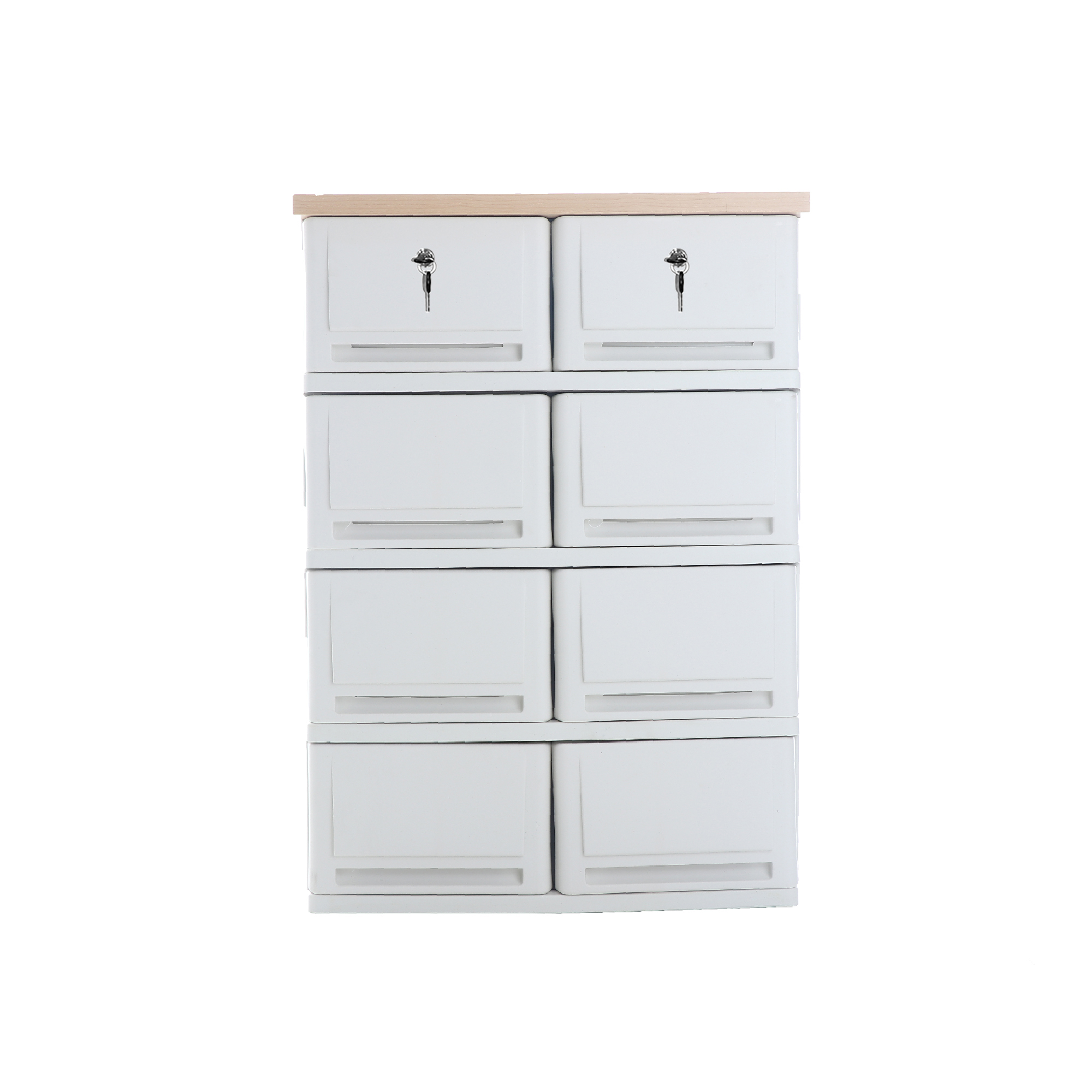 ตู้ลิ้นชัก UP รุ่น SUMO WOODTOP DUO-L 4ชั้น พร้อมกุญแจล็อค