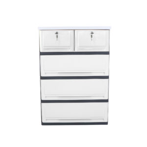 SUMO WOODTOP T2 chest of drawers 4 layers (key)
