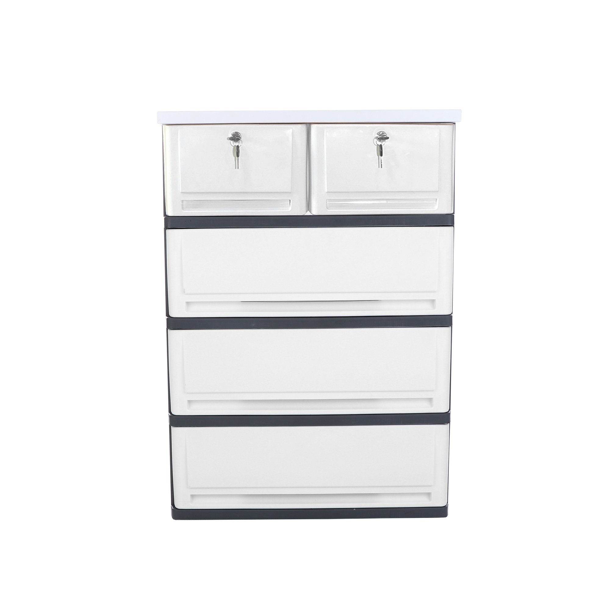 SUMO WOODTOP T2 chest of drawers 4 layers (key)