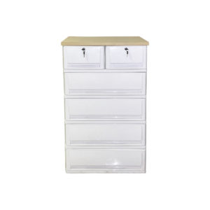 UP drawer cabinet SUMO WOODTOP T2-L 5 layers (key)