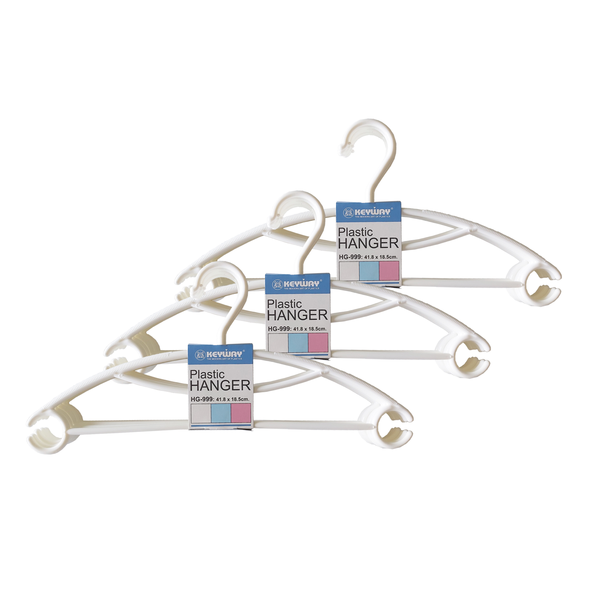 ไม้แขวนเสื้อ 3 แพ็ค 666/999 - Image 2