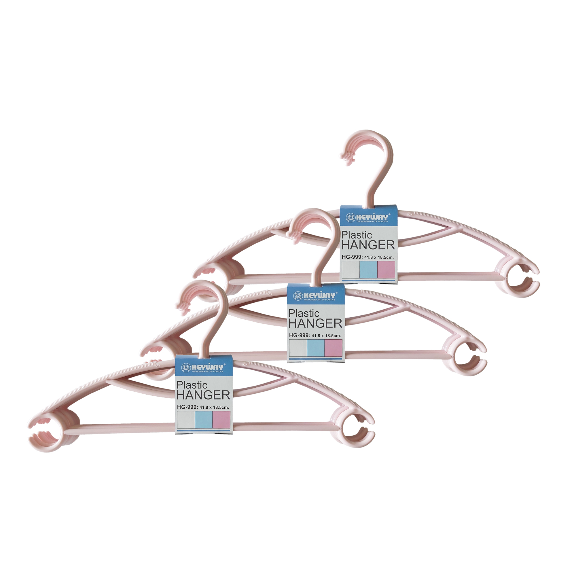 ไม้แขวนเสื้อ 3 แพ็ค 666/999 - Image 3