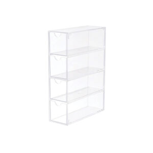UP กล่องเก็บของอะคริลิค 4 ชั้น