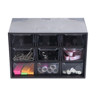 UP กล่องลิ้นชักอะคริลิคใส 9 ช่องเล็ก KM1254 - Image 3