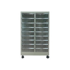 UP ตู้ลิ้นชักใส่กระดาษ A4 ขนาด 18ช่อง NO: A4M-218 (พร้อมล้อ)