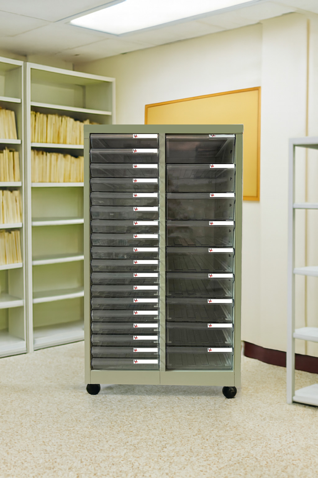 UP ตู้ลิ้นชักใส่กระดาษ A4 ขนาด 27ช่อง NO: A4MS-20918 - Image 2